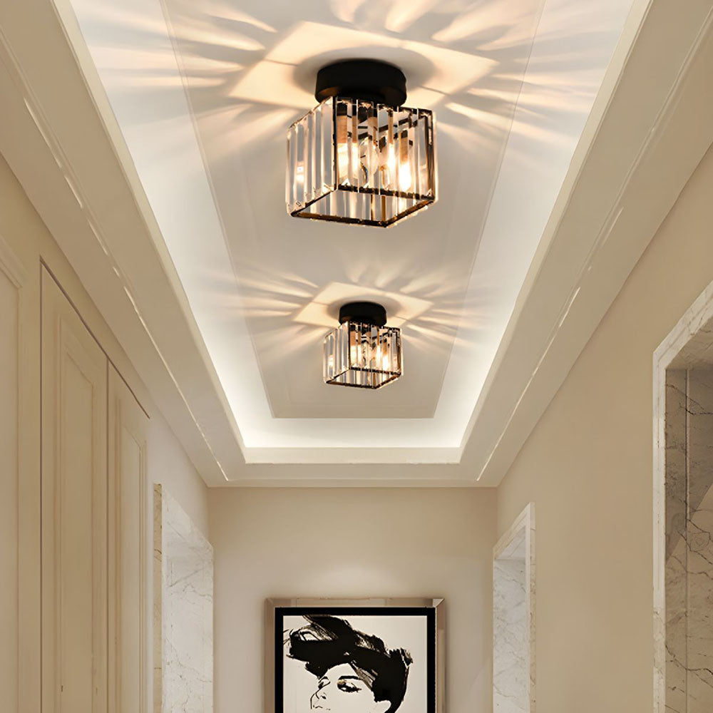 Moderne Kristall Deckenlampe - CrystalGlow | Brehn