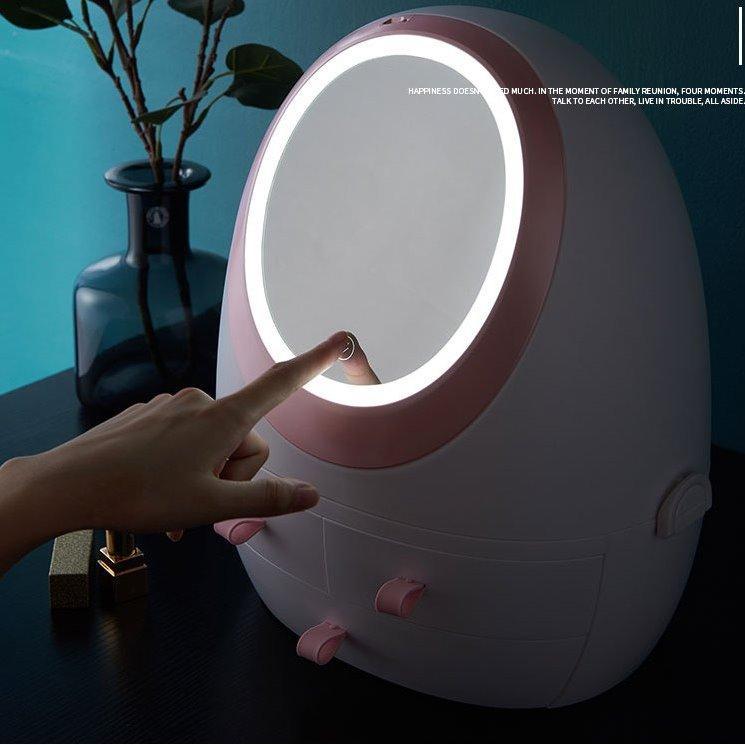 LED Spiegel Kosmetik Aufbewahrungsbox | Brehn