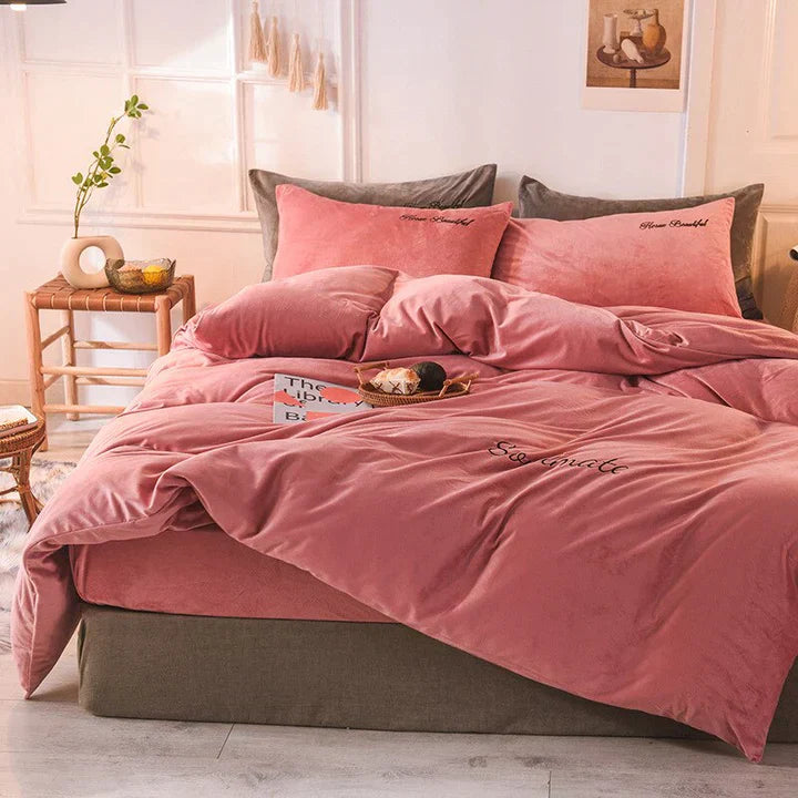 Brehn | SilkCloud Bettbezug - Kuscheliger Fleece Bettbezug für ein unvergleichliches Schlaferlebnis