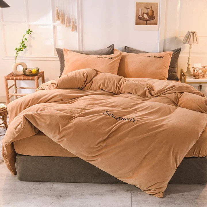 Brehn | SilkCloud Bettbezug - Kuscheliger Fleece Bettbezug für ein unvergleichliches Schlaferlebnis