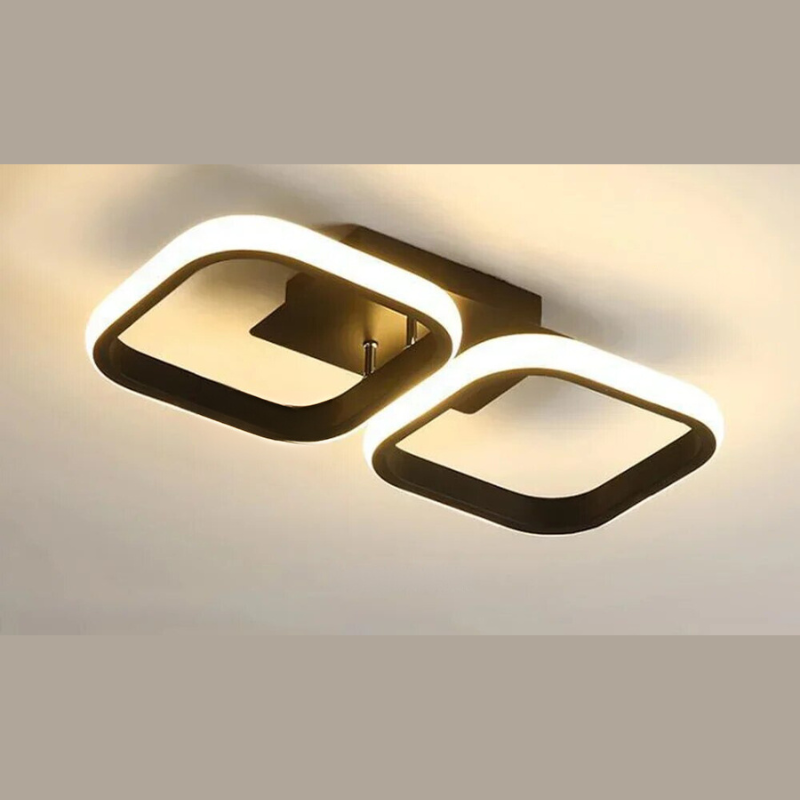 Moderner LED Ring-Kronleuchter – Minimalistische Deckenleuchte für Wohnzimmer und Essbereich | Brehn