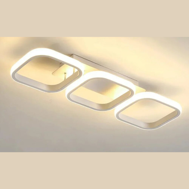 Moderner LED Ring-Kronleuchter – Minimalistische Deckenleuchte für Wohnzimmer und Essbereich | Brehn