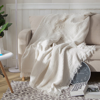 Elegante Gewebte Wurfdecke