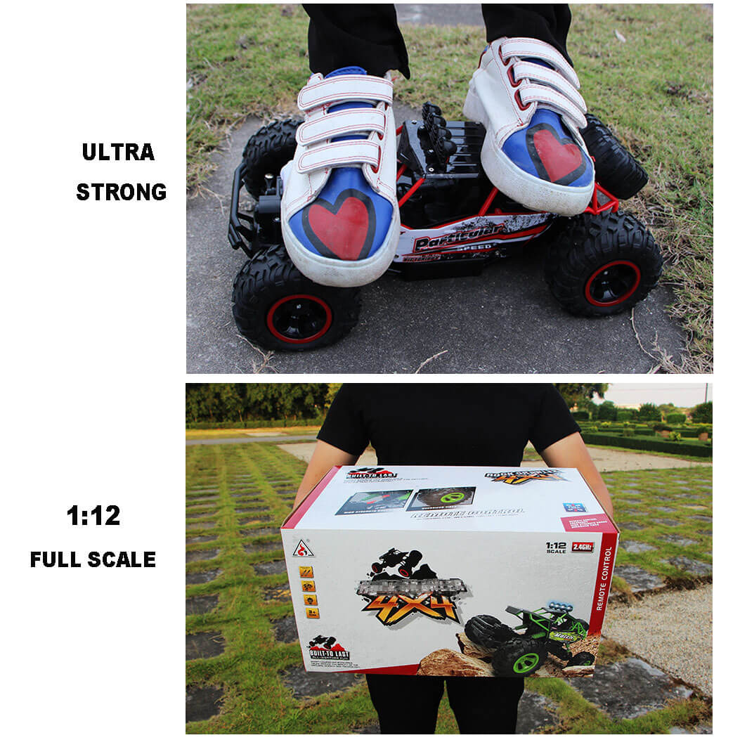 Ferngesteuertes Auto, 4x4, Monstertruck, Rock Crawler, 2,4 G, Offroad-Kletterauto