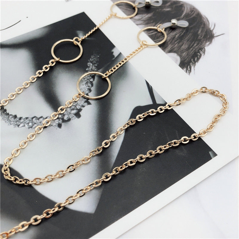 Chic Metall Brillen Kette Brehn