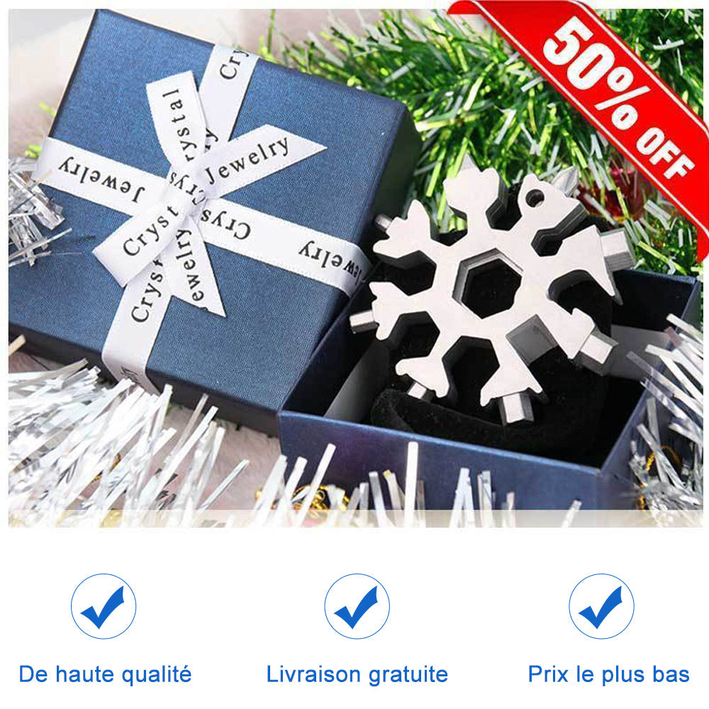 18-in-1 Schneeflocken Multi-Tool Geschenkset | Brehn