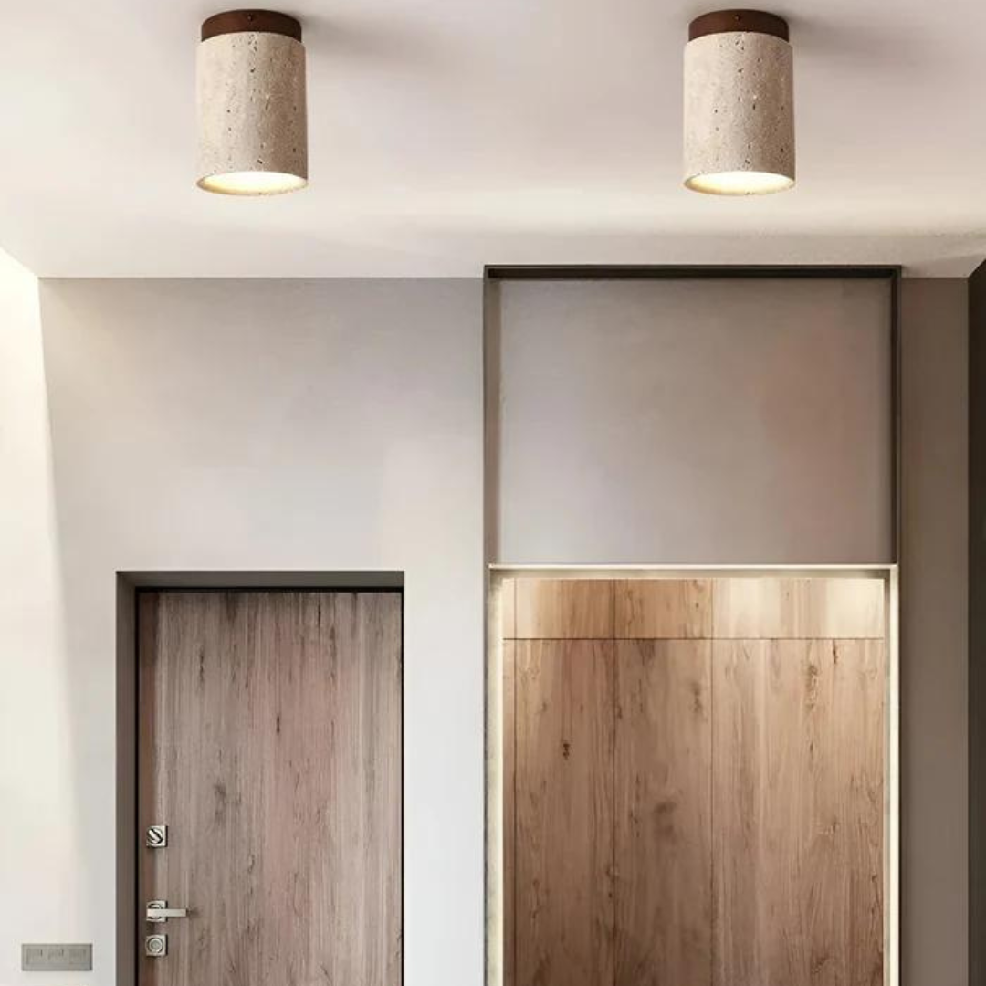 Trendige Runde Japanische Stil Deckenlampe - ZenLight | Brehn