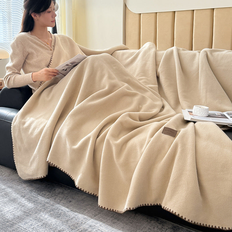Doppelseitige Kuscheldecke, 180x200-220cm, warm