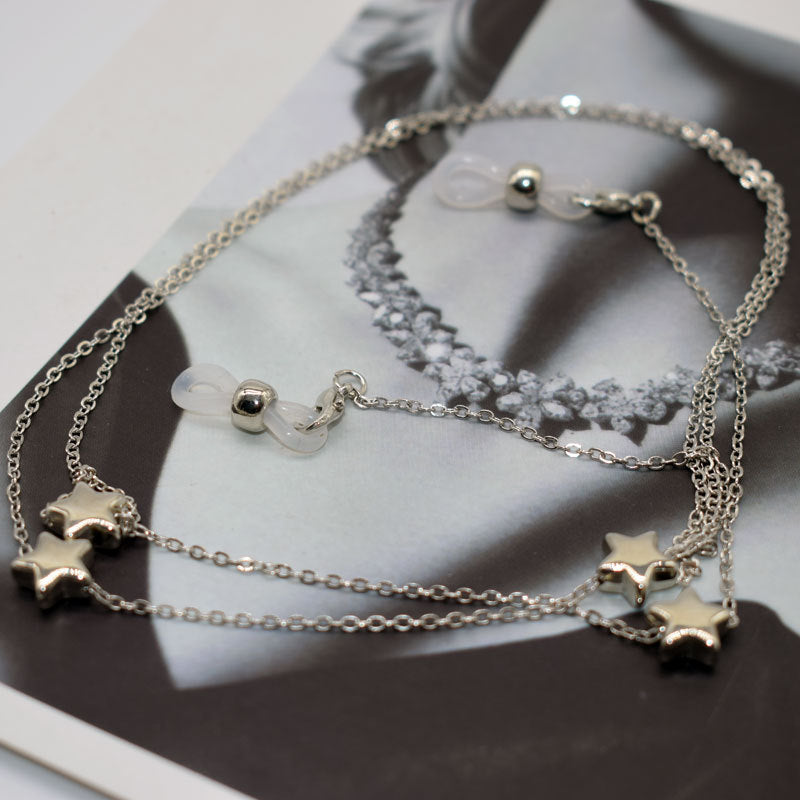 Star-Detail Schichten Brille Kette Brehn