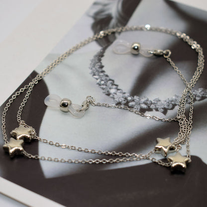 Star-Detail Schichten Brille Kette Brehn