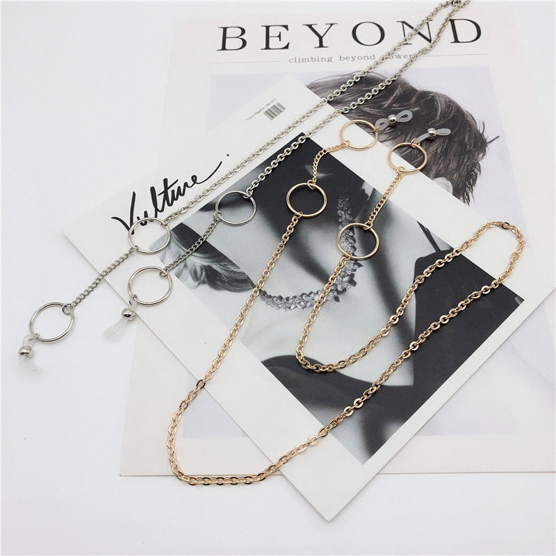 Chic Metall Brillen Kette Brehn