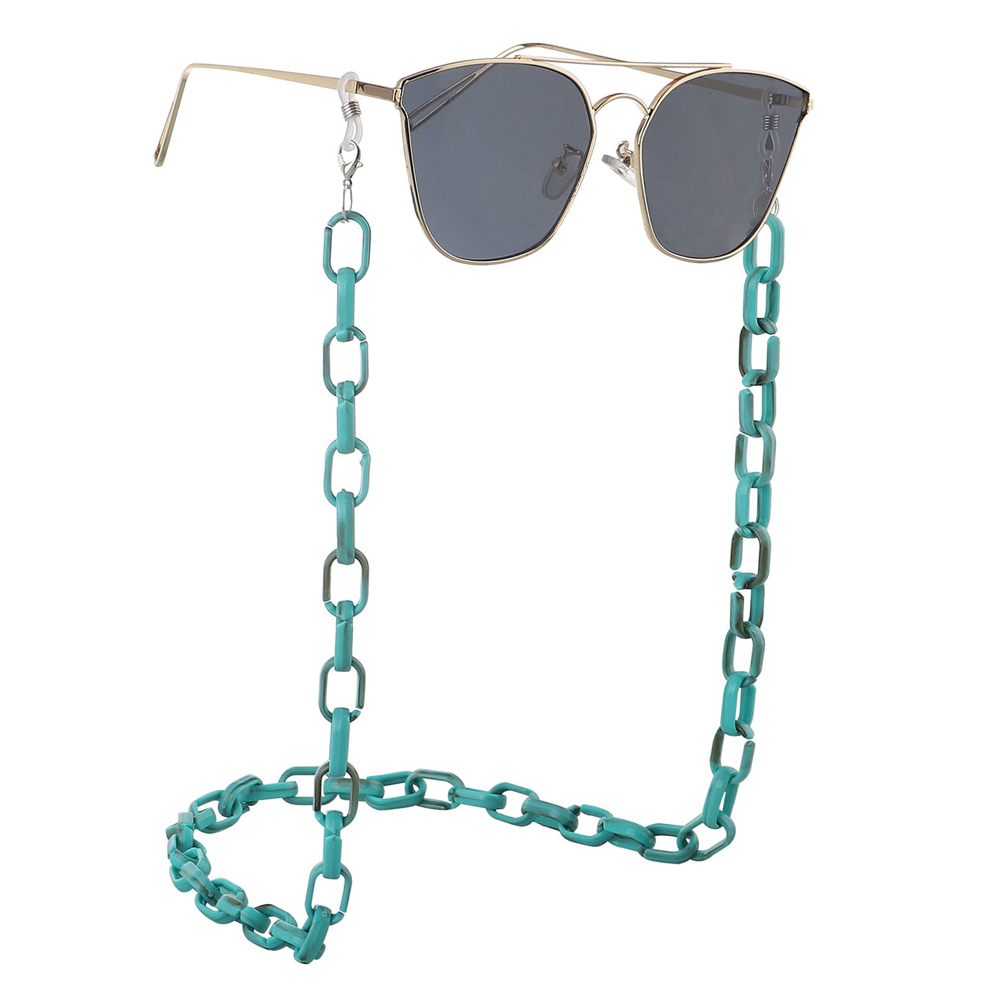 Chunky Acryl Brillen Kette Brehn