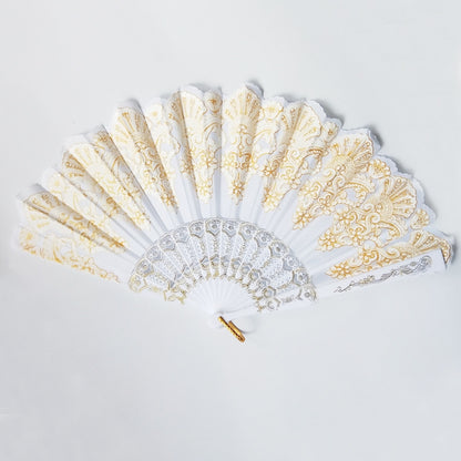Damen Fächer mit exquisiter filigraner Ornamentik Brehn