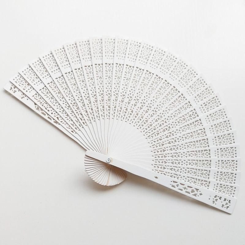 Damen filigraner Fächer aus hochwertigem Material Brehn