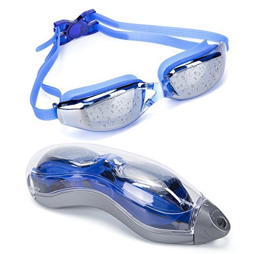 Hochleistungs-Schwimmbrille mit Anti-Beschlag und Uv-Schutz Brehn