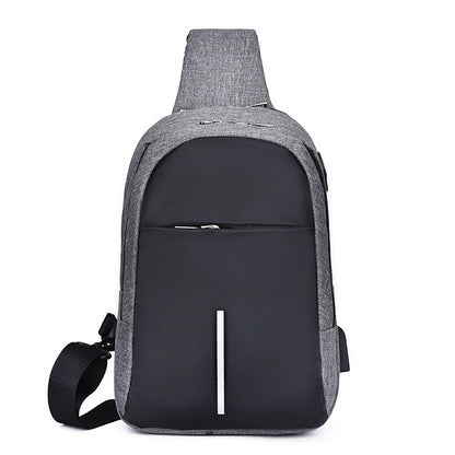 Sling-Style Multi-Compartment Rucksack Brehn