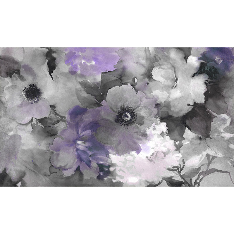 Brehn | Natuurlijke kleur Bloeiende bloemen wandbeschildering Vochtbestendige wandkunst voor gastenverblijf decor