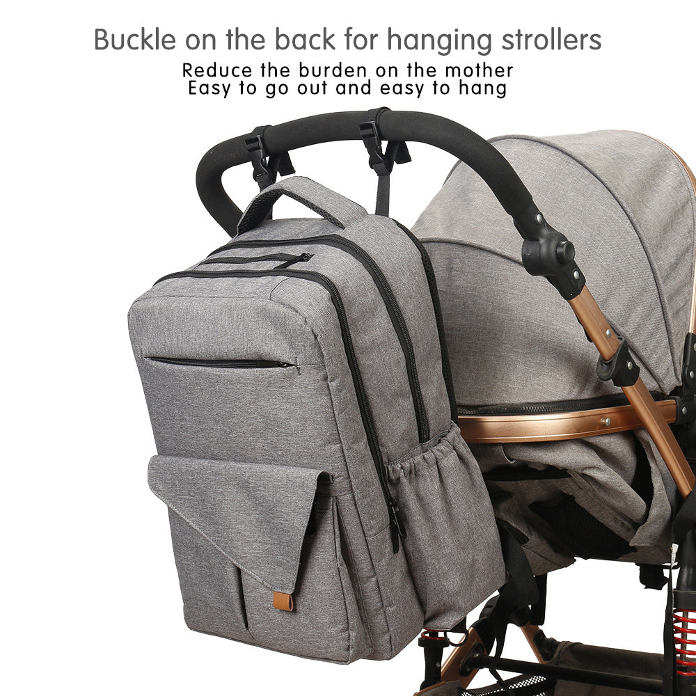 Eleganter Laptop-Rucksack mit Verstärktem Rücken und Isolierten Fächern Brehn