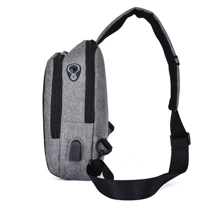 Sling-Style Multi-Compartment Rucksack Brehn