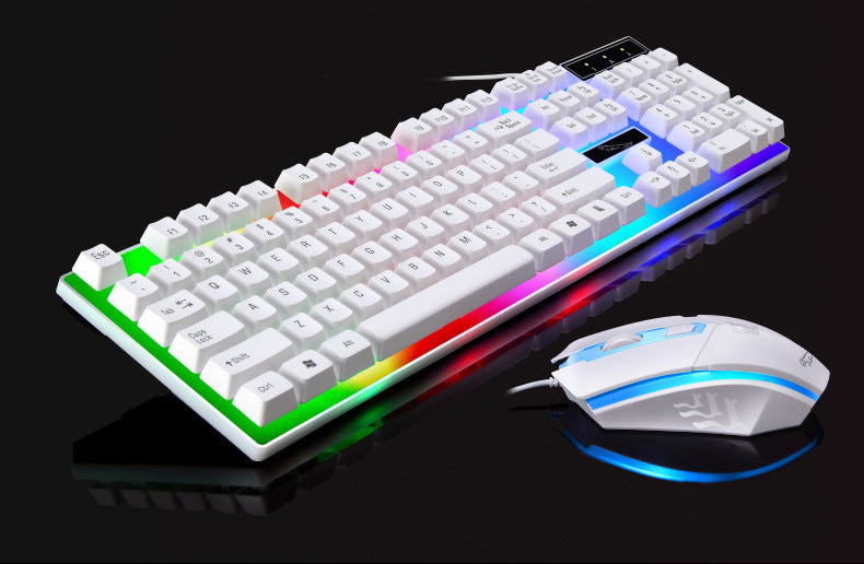 RGB mechanisches Keyboard und Präzisions-Optische Maus Set Brehn