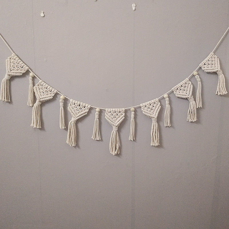 Makramee Dekorativer Wandgarland Brehn