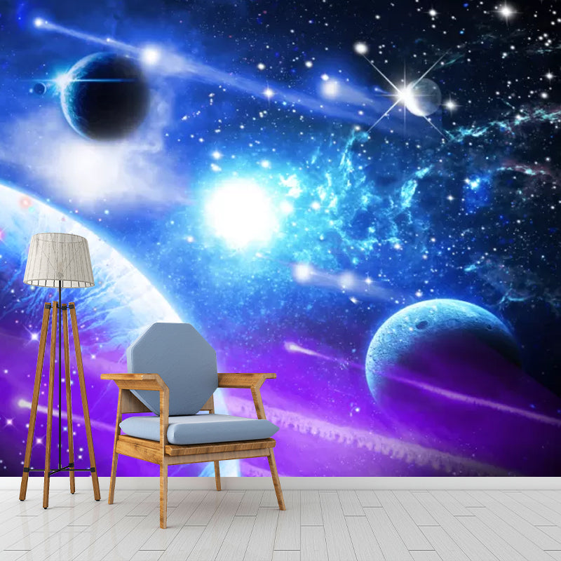Brehn | Foto Stil Galaxie Wandbehang Extra Groß Wandbekleidung für Decken Dekor, Maßgeschneidert