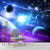 Brehn | Foto Stil Galaxie Wandbehang Extra Groß Wandbekleidung für Decken Dekor, Maßgeschneidert