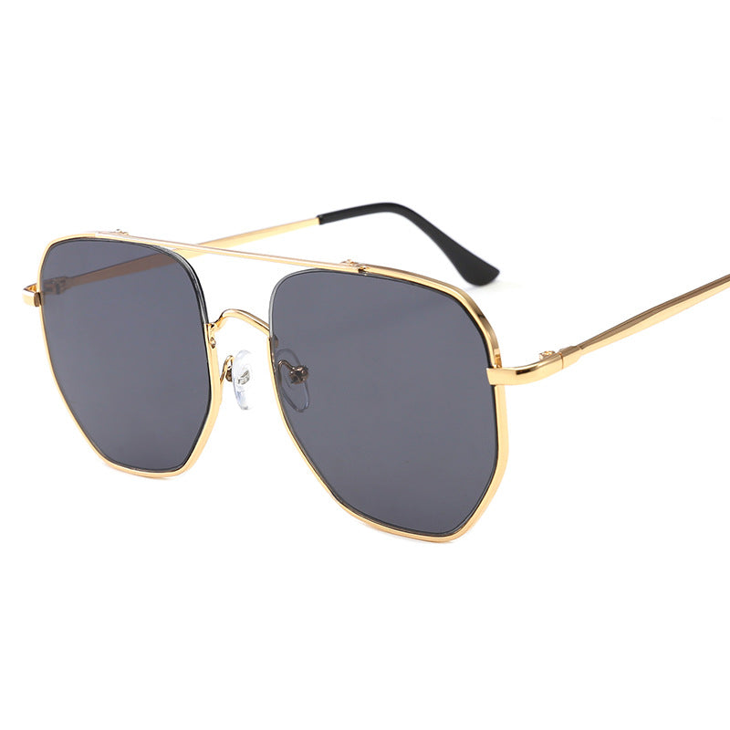 Damen moderne geometrische Sonnenbrille Brehn