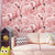 Brehn | Tropisch Flamingo Behang Rol voor Meisjes Slaapkamer, Zacht Roze, 33 voet x 20,5 inch