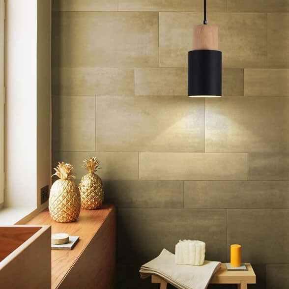 Brehn | Minimalistische LED-Zylinder-Hängeleuchte – NordicGlow
