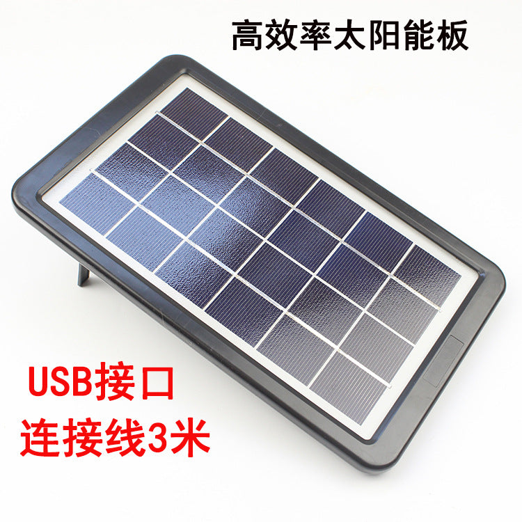 Unisex nan tragbares Solar-USB-Ladegerät mit langem Anschlusskabel und hocheffizienten Photovoltaikzellen Brehn