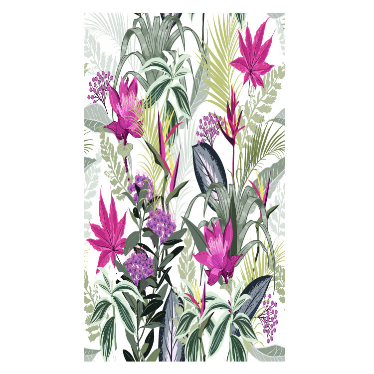 Strandtuch mit kreativem floralem Design Brehn