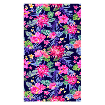 Strandtuch mit kreativem floralem Design Brehn