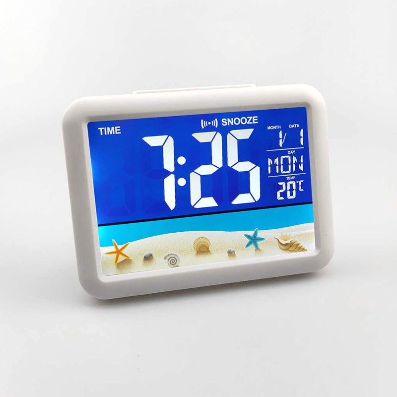 Digitaler Wecker mit Unterwassermotiv Brehn