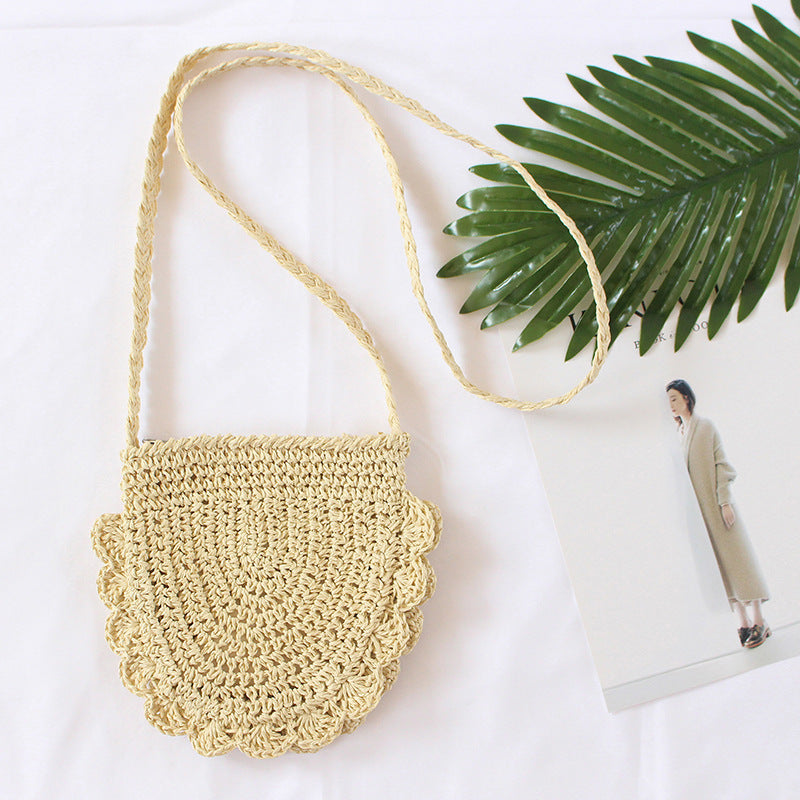 Handgefertigte Strohtasche Brehn