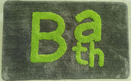 Dekorativer Badteppich