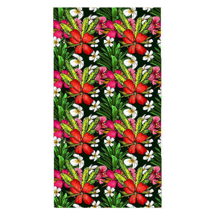 Strandtuch mit kreativem floralem Design Brehn