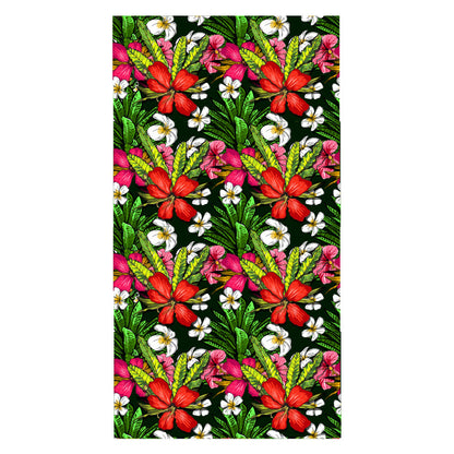 Strandtuch mit kreativem floralem Design Brehn
