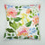 Blumenmuster Dekokissen