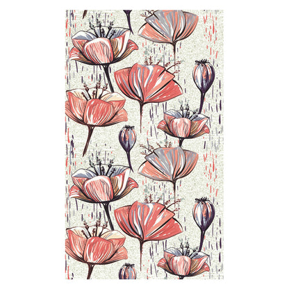 Strandtuch mit kreativem floralem Design Brehn