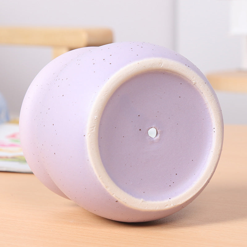 Minimalistische Keramik-Blumentopf Brehn