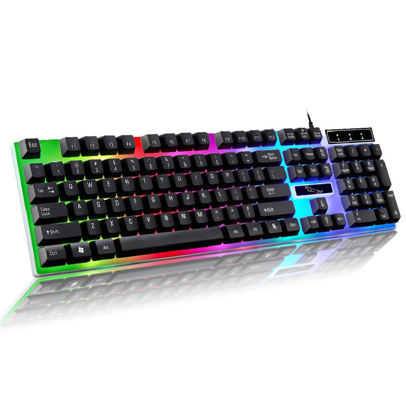 RGB hintergrundbeleuchtete mechanische Gaming-Tastatur Brehn