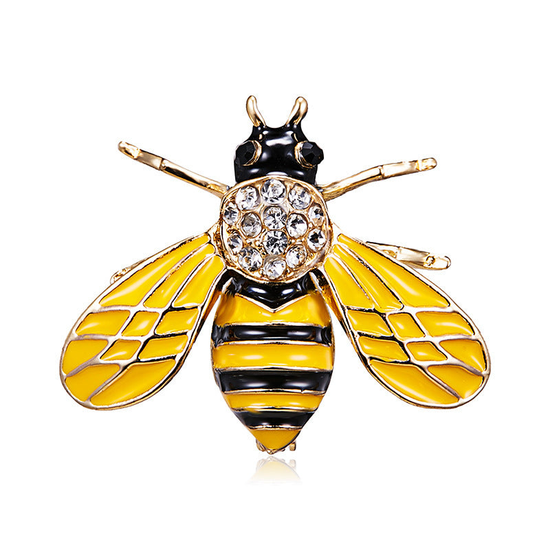 Dekorative von Bienen inspirierte Brosche Brehn