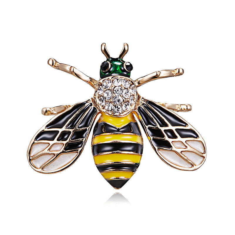 Dekorative von Bienen inspirierte Brosche Brehn