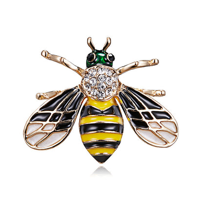 Dekorative von Bienen inspirierte Brosche Brehn