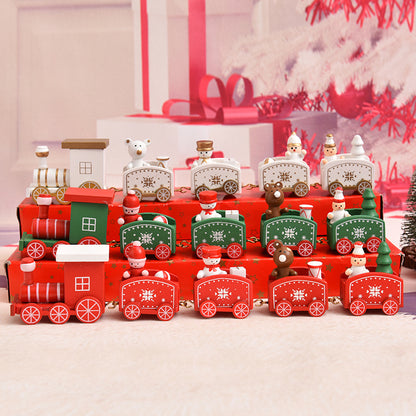 Weihnachtszug Dekofigur Set