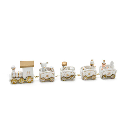 Weihnachtszug Dekofigur Set