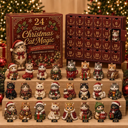 Magischer Tier-Adventskalender aus Acryl