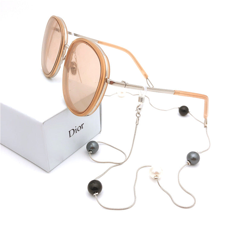 Elegante Perlenakzent Eyewear Kette Brehn