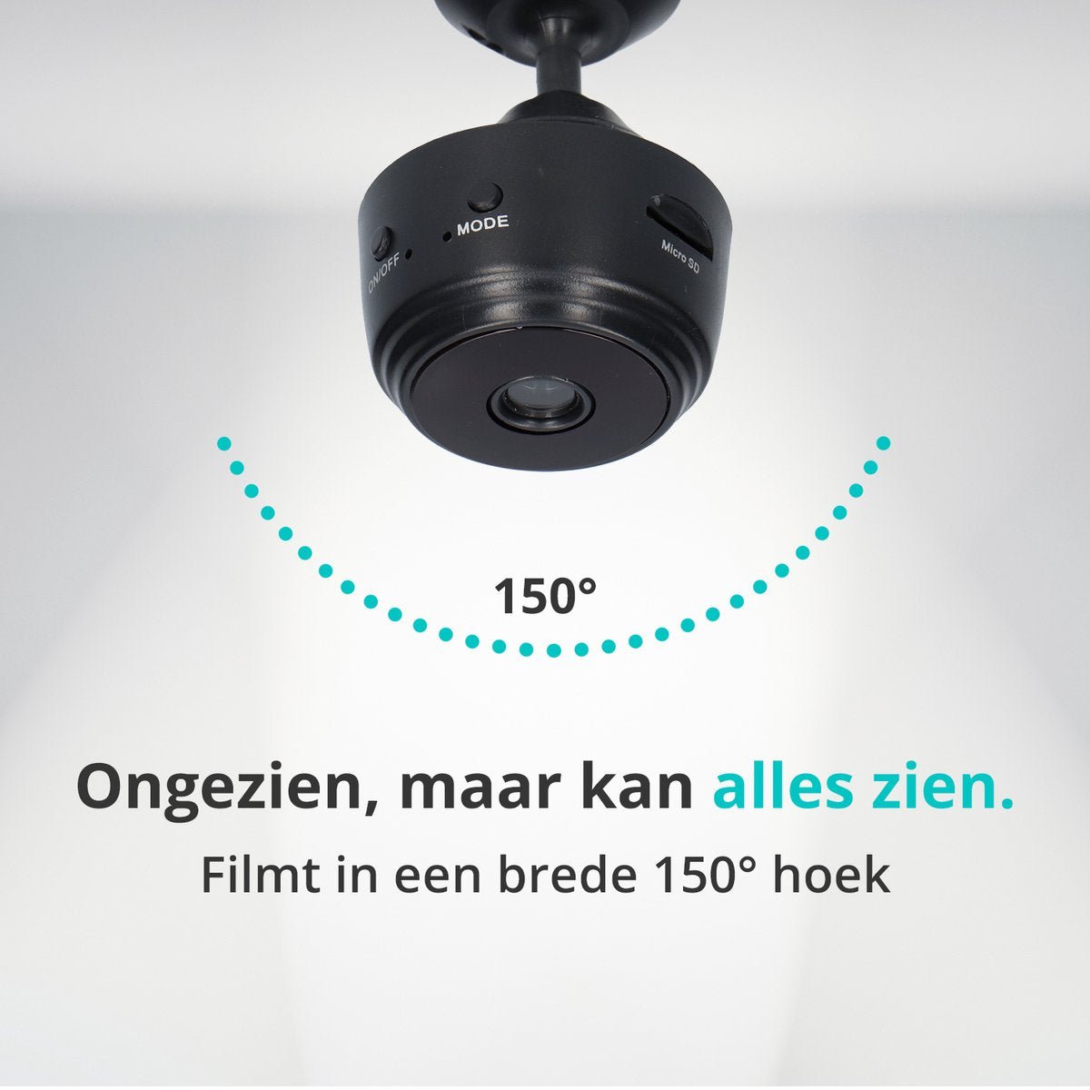Brehn | SafetyCam WiFi Kamera - Ultra kompakte 1080p WiFi Kamera für maximale Sicherheit